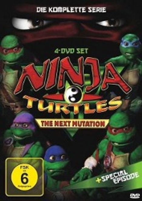 Ninja Turtles: The Next Mutation (Komplette Serie), 4 DVDs