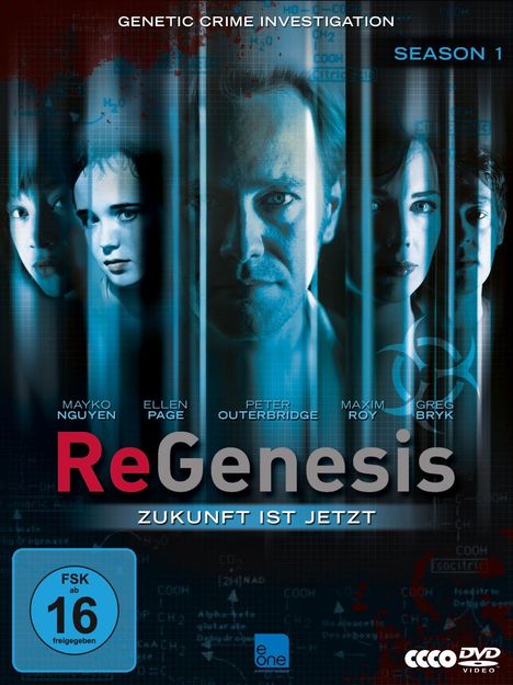 ReGenesis Season 1, 4 DVDs