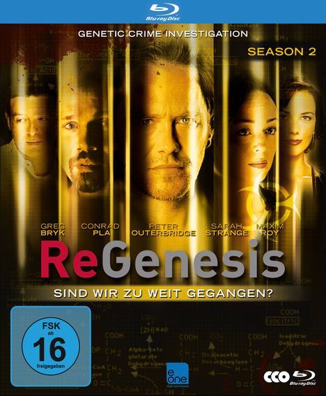 ReGenesis Season 2 (Blu-ray), 3 Blu-ray Discs