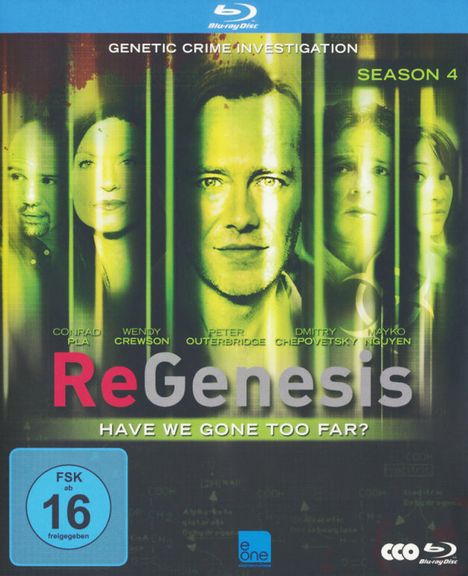ReGenesis Season 4 (OmU) (finale Staffel) (Blu-ray), 3 Blu-ray Discs