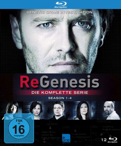 ReGenesis (Komplette Serie) (Blu-ray), 12 Blu-ray Discs