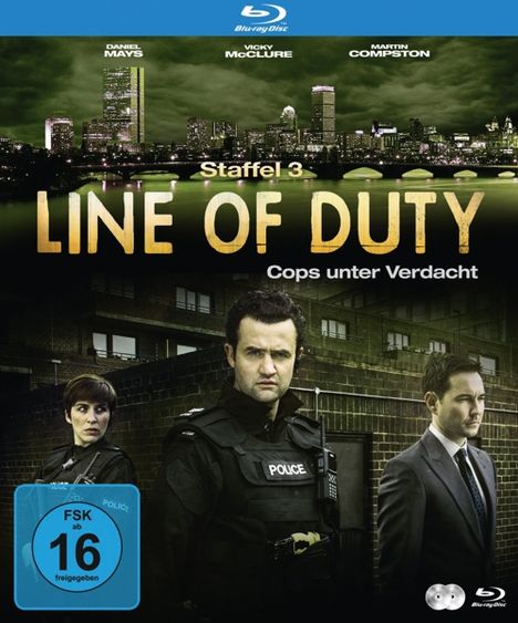 Line of Duty Staffel 3 (Blu-ray), 2 DVDs