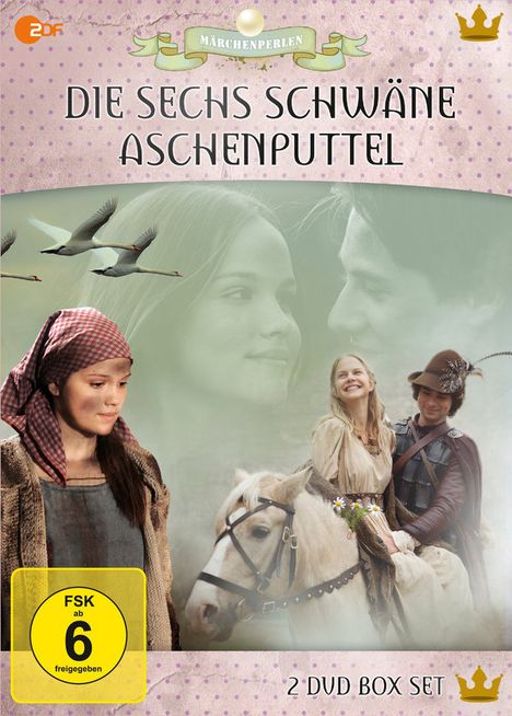 Aschenputtel / Die sechs Schwäne, 2 DVDs