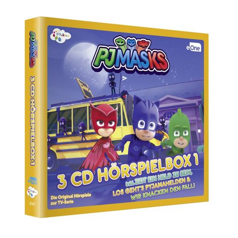 PJ Masks - Hörspielbox 1, 3 CDs