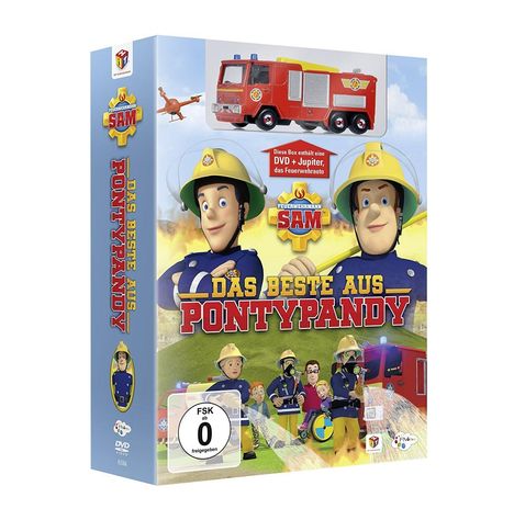 Feuerwehrmann Sam - Das Beste aus Pontypandy (+ JUPITER Spielzeugauto), DVD