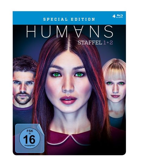 Humans Staffel 1 &amp; 2 (Blu-ray im FuturePak), 4 Blu-ray Discs