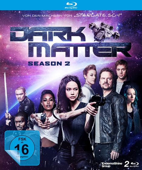 Dark Matter Staffel 2 (Blu-ray), 2 Blu-ray Discs