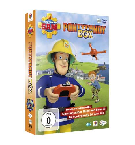 Feuerwehrmann Sam - Pontypandy Box, 2 DVDs