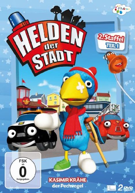 Helden der Stadt Staffel 2 Vol. 1: Kasimir Krähe - Der Pechvogel, 2 DVDs