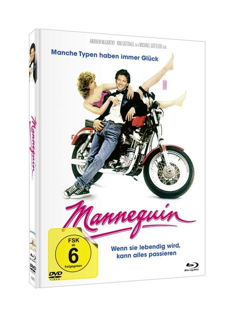 Mannequin (Blu-ray &amp; DVD im Mediabook), 1 Blu-ray Disc und 1 DVD