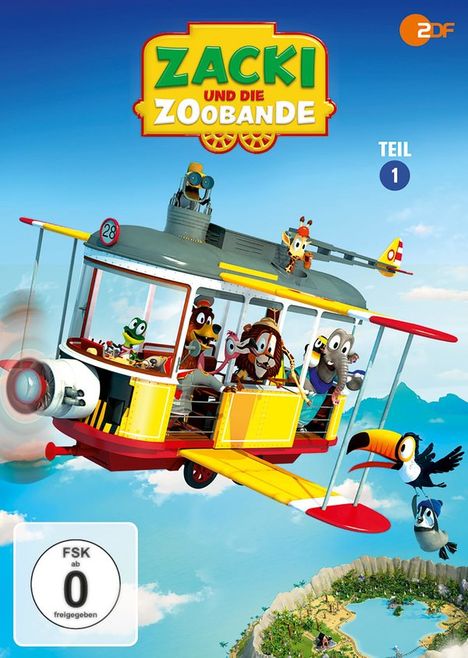 Zacki und die Zoobande DVD 1, DVD
