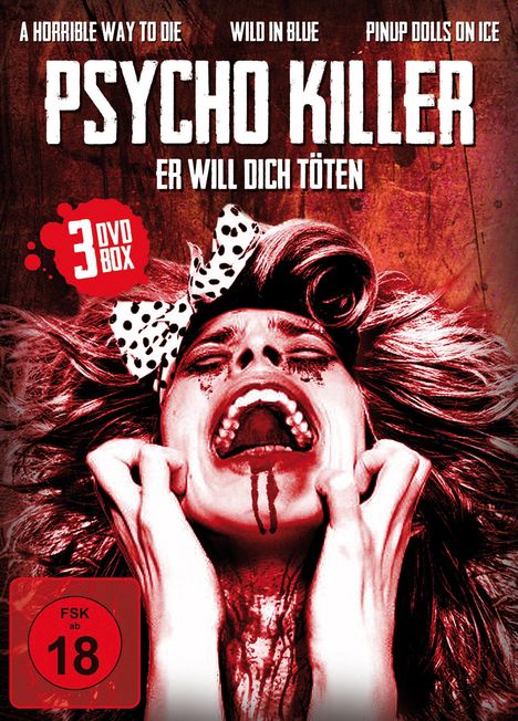 Psycho Killer - Er will dich töten, 3 DVDs