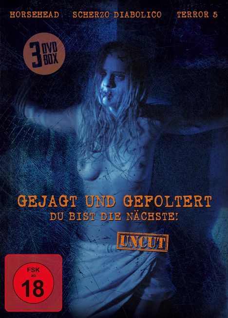 Gejagt und gefoltert - Du bist die Nächste! (3 Filme), 3 DVDs