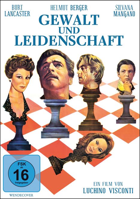 Gewalt und Leidenschaft, DVD