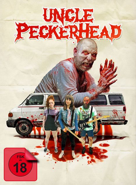 Uncle Peckerhead - Roadie from Hell (Blu-ray &amp; DVD im Mediabook), 1 Blu-ray Disc und 1 DVD