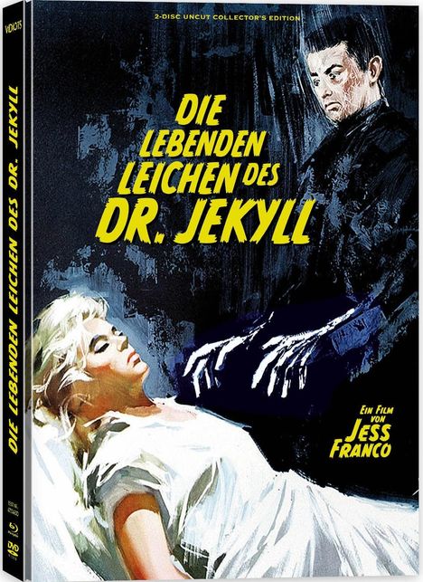 Die lebenden Leichen des Dr. Jekyll (Blu-ray &amp; DVD im Mediabook), 1 Blu-ray Disc und 1 DVD