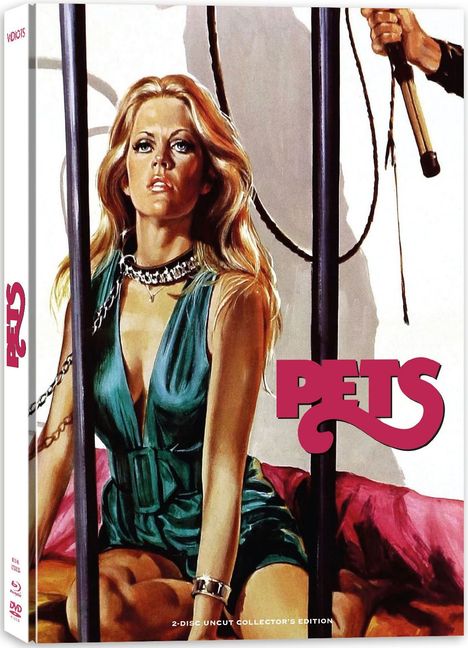 Pets (1973) (Blu-ray &amp; DVD im Mediabook), 1 Blu-ray Disc und 1 DVD