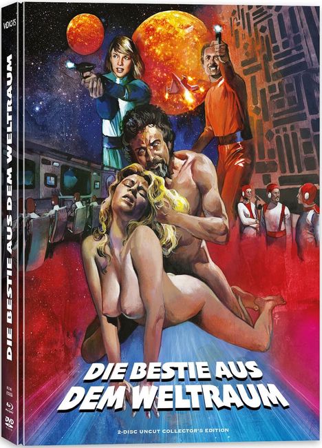 Die Bestie aus dem Weltraum (Blu-ray &amp; DVD im Mediabook), 1 Blu-ray Disc und 1 DVD