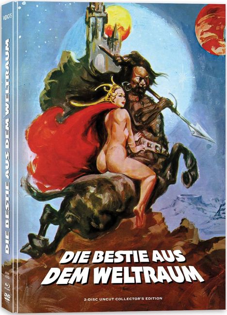 Die Bestie aus dem Weltraum (Blu-ray &amp; DVD im Mediabook), 1 Blu-ray Disc und 1 DVD