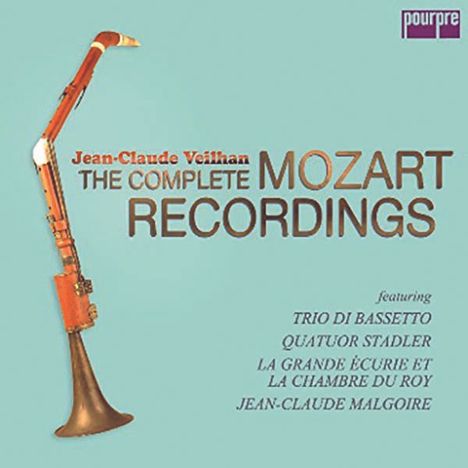 Wolfgang Amadeus Mozart (1756-1791): Werke mit Klarinette "Jean Claude Veilhan - The Complete Mozart Recordings", 5 CDs