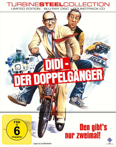 Didi - Der Doppelgänger (Blu-ray &amp; CD im Steelbook), 1 Blu-ray Disc und 1 CD