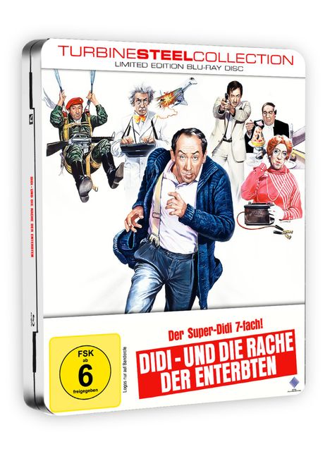 Didi - Und die Rache der Enterbten (Blu-ray &amp; CD im Steelbook), 1 Blu-ray Disc und 1 CD