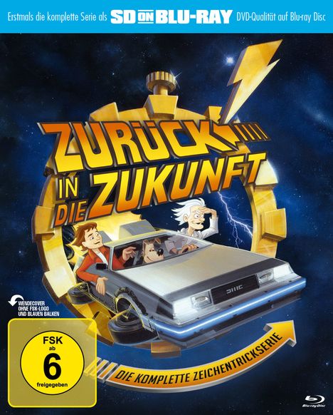 Zurück in die Zukunft (Komplette Zeichentrickserie) (SD on Blu-ray), Blu-ray Disc