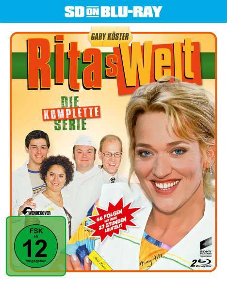 Ritas Welt (Komplette Serie) (SD on Blu-ray), 2 Blu-ray Discs