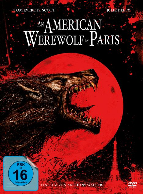 An American Werewolf in Paris (Blu-ray &amp; DVD im Mediabook), 1 Blu-ray Disc und 1 DVD