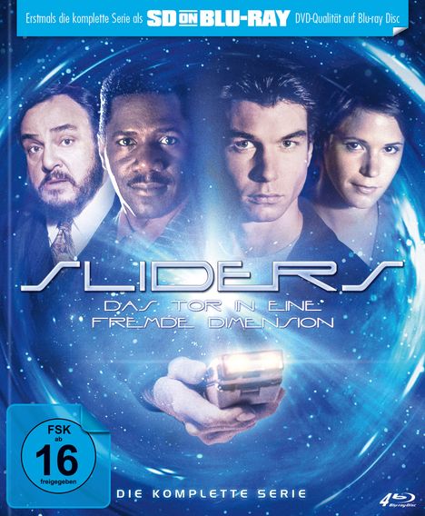 Sliders (Komplette Serie) (SD on Blu-ray), 4 Blu-ray Discs