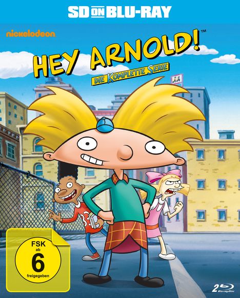 Hey Arnold! (Komplette Serie) (SD on Blu-ray), 2 Blu-ray Discs