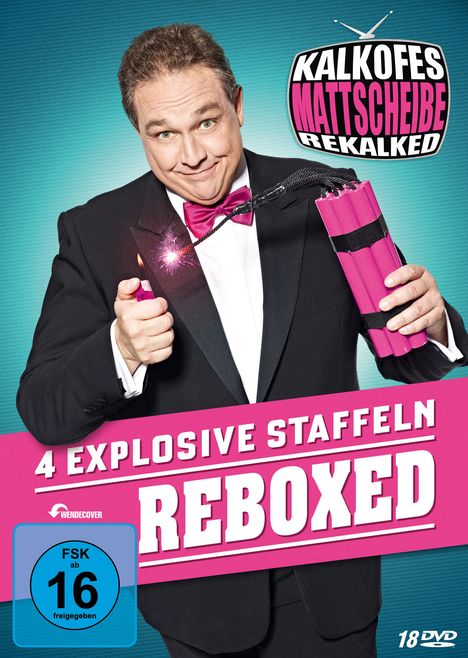 Kalkofes Mattscheibe - Rekalked! Staffel 1-4, 18 DVDs
