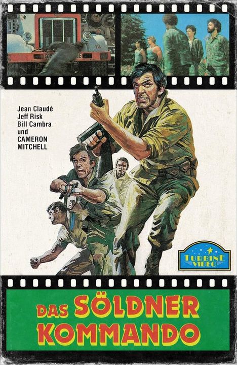 Das Söldnerkommando (Limited Collector's Edition im VHS-Design) (Blu-ray), Blu-ray Disc