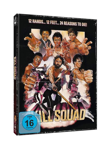 Kill Squad - Das Söldnerkommando (Blu-ray &amp; DVD im Mediabook), 2 Blu-ray Discs und 1 DVD