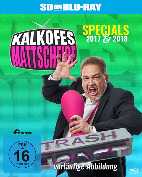 Kalkofes Mattscheibe Specials 2017 &amp; 2018 (SD on Blu-ray), Blu-ray Disc