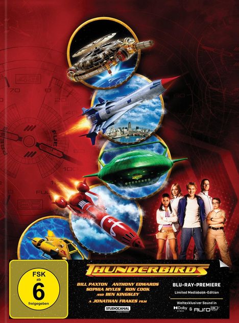 Thunderbirds (Blu-ray im Mediabook), 2 Blu-ray Discs