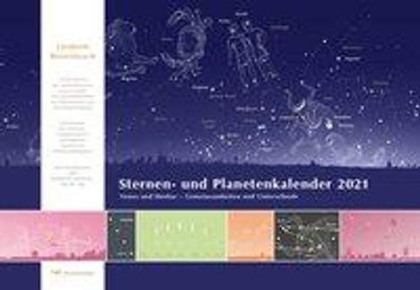 Sternen-/ Planetenkalender 2021, Kalender
