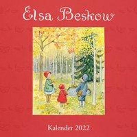 Elsa-Beskow-Kalender 2022, Kalender