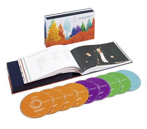 Franz Schubert (1797-1828): Symphonien Nr.1-9, 8 CDs und 1 Blu-ray Audio
