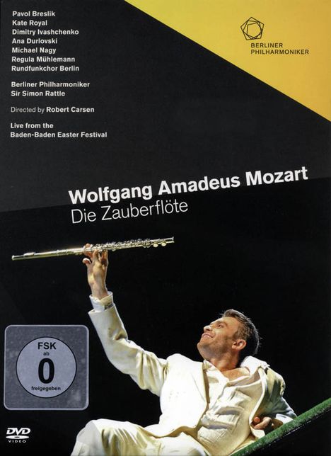 Wolfgang Amadeus Mozart (1756-1791): Die Zauberflöte, 2 DVDs