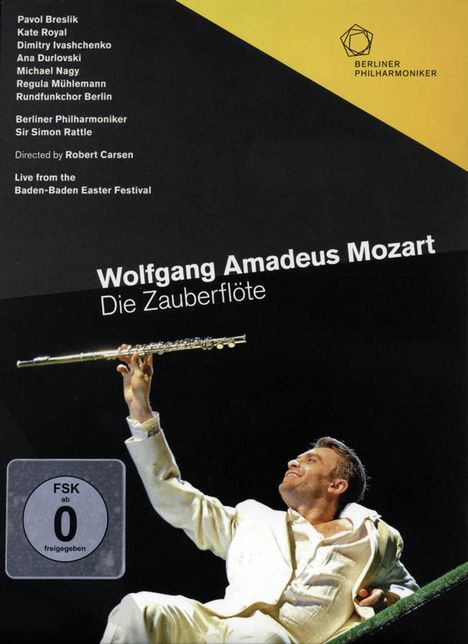 Wolfgang Amadeus Mozart (1756-1791): Die Zauberflöte, Blu-ray Disc