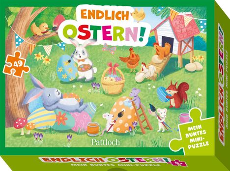 Mein buntes Mini-Puzzle - Endlich Ostern!, Spiele