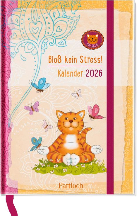 Om-Katze: Bloß kein Stress! 2026, Kalender