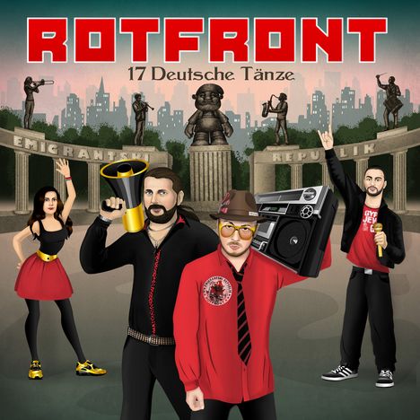 Rotfront: 17 Deutsche Tänze, CD
