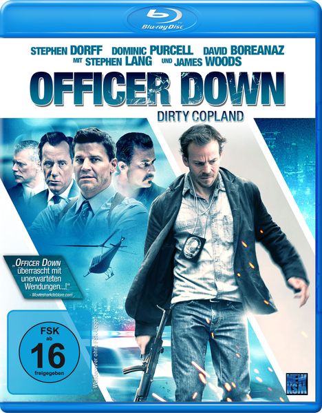 Officer Down - Dirty Copland (Blu-ray), Blu-ray Disc