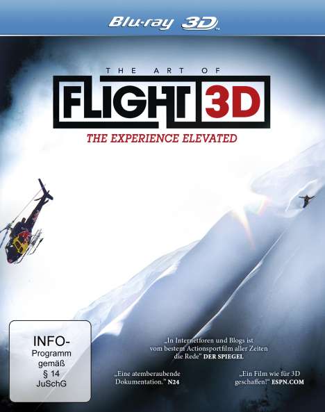 The Art of Flight 3D - The Experience Elevated (3D Blu-ray), Blu-ray Disc