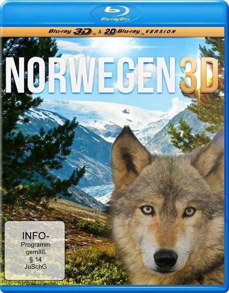 Norwegen (3D Blu-ray), Blu-ray Disc