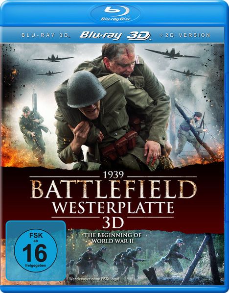 1939 - Battlefield Westerplatte - The Beginning of World War II (3D Blu-ray), Blu-ray Disc