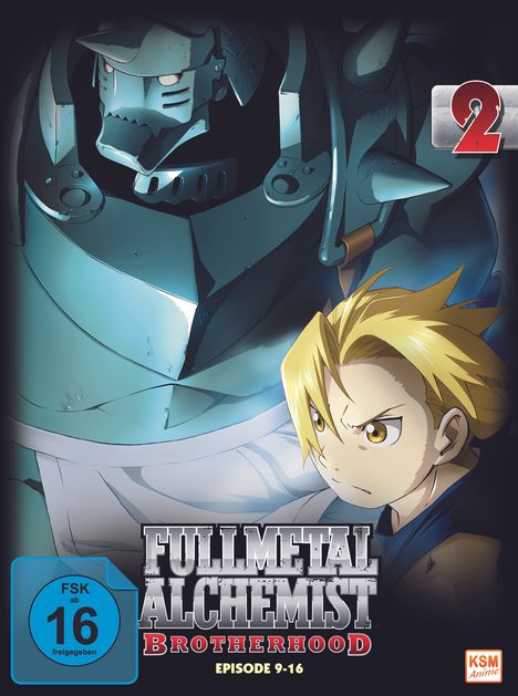 Fullmetal Alchemist - Brotherhood Vol. 2, 2 DVDs