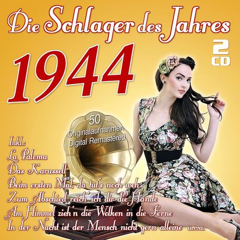 Die Schlager des Jahres 1944, 2 CDs